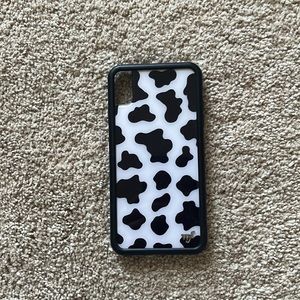 cow print iphone xs max wildflower case